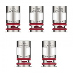 Résistances GTX Dual Mesh VAPORESSO (x5)