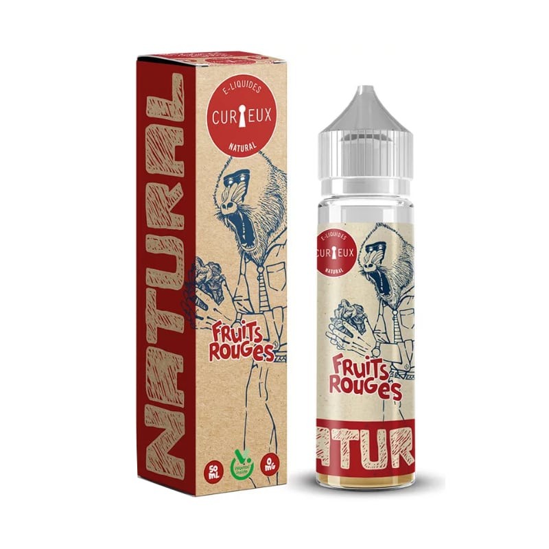 E-liquide Fruits Rouges Natural Curieux 50ml