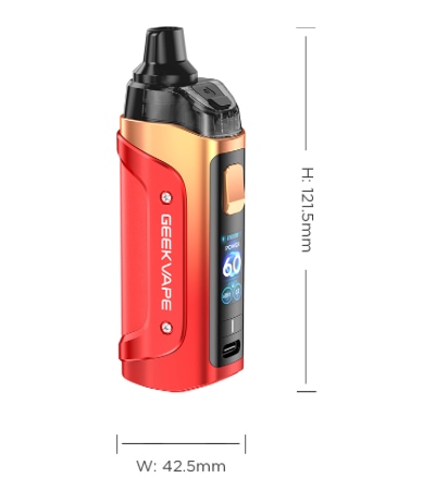 POD AEGIS BOOST 3 GEEKVAPE DIMENSIONS
