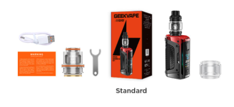 CONTENU DU COFFRET LEGEND 5 GEEKVAPE