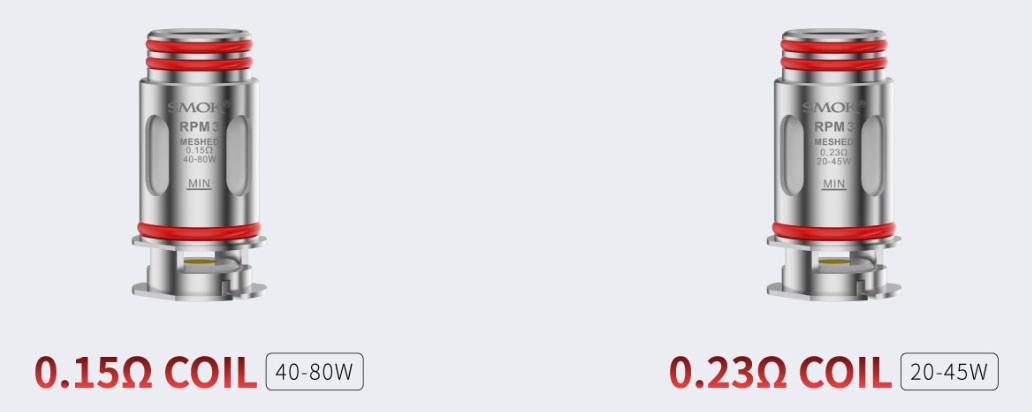 résistances RPM3 SMOK