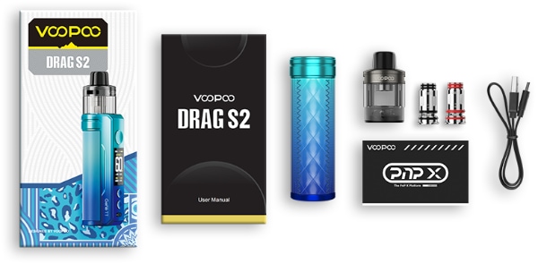 CONTENU DU COFFRET DRAG S2 PNP-X VOOPOO