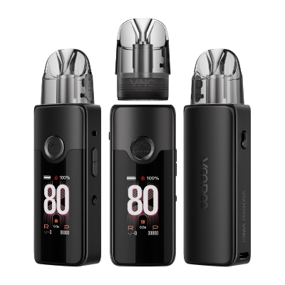 POD VINCI E80 VOOPOO ​RECTO VERSO ÉCRAN